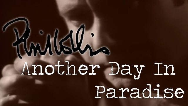 Phil Collins - Another Day In Paradise ( Lyrics Video ) 